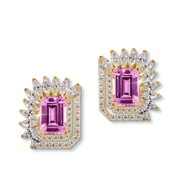 Bông tai đá màu BTA8141